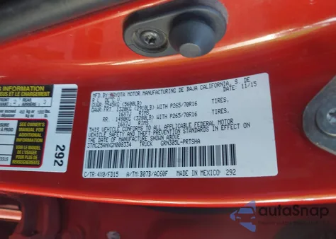 2016 Toyota Tacoma Trd Off Road z USA, uszkodzony, nr VIN 3TMCZ5ANXGM008334